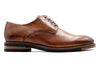 Tuscan Italian Saddle Leather Plain Toe - Whisky