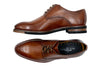 Tuscan Italian Saddle Leather Plain Toe - Whisky