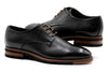 Tuscan Italian Calf Leather Plain Toe - Black