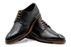 Tuscan Italian Calf Leather Plain Toe - Black
