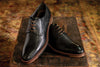 Tuscan Italian Calf Leather Plain Toe - Black