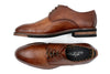Tuscan Italian Calf Leather Plain Toe - Whiskey