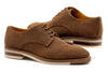 Tuscan Italian Suede Plain Toe - Wheat