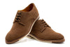 Tuscan Italian Suede Plain Toe - Wheat