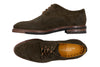 Tuscan Italian Suede Plain Toe - Olive