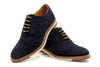 Tuscan Italian Suede Cap Toe - Navy