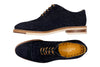 Tuscan Italian Suede Cap Toe - Navy