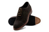 Tuscan Italian Suede Cap Toe - Dark Chocolate