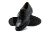 Cambridge Calf Leather Cap Toe - Black