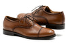 Cambridge Calf Leather Cap Toe - Whiskey