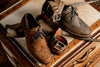 Ernest Kudu Suede Wingtip - Snuff