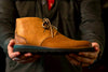 Blue Ridge Water Buffalo Chukka Boots - Saddle