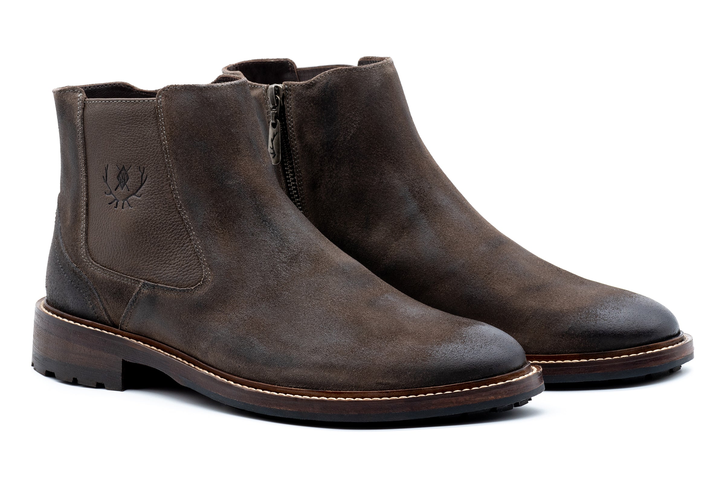 McKinley Suede Boots - Smoke