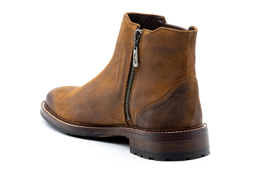 McKinley Water Repellent Suede Leather Boots - French Roast
