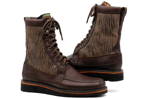 Laverack Oiled Saddle Leather Field Boots - Walnut