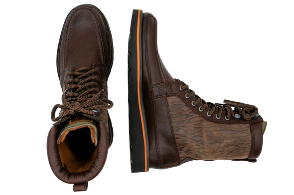 Laverack Oiled Saddle Leather Field Boots - Walnut