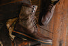 Laverack Oiled Saddle Leather Field Boots - Walnut