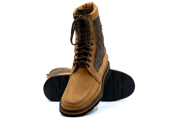 Laverack Nubuck Field Boots - Wheat