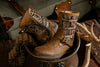 Llewellin Water Buffalo Pro Guide Boots - Burnt Cedar