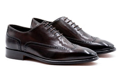 Campagna Italian Calf Leather Wingtip - Espresso