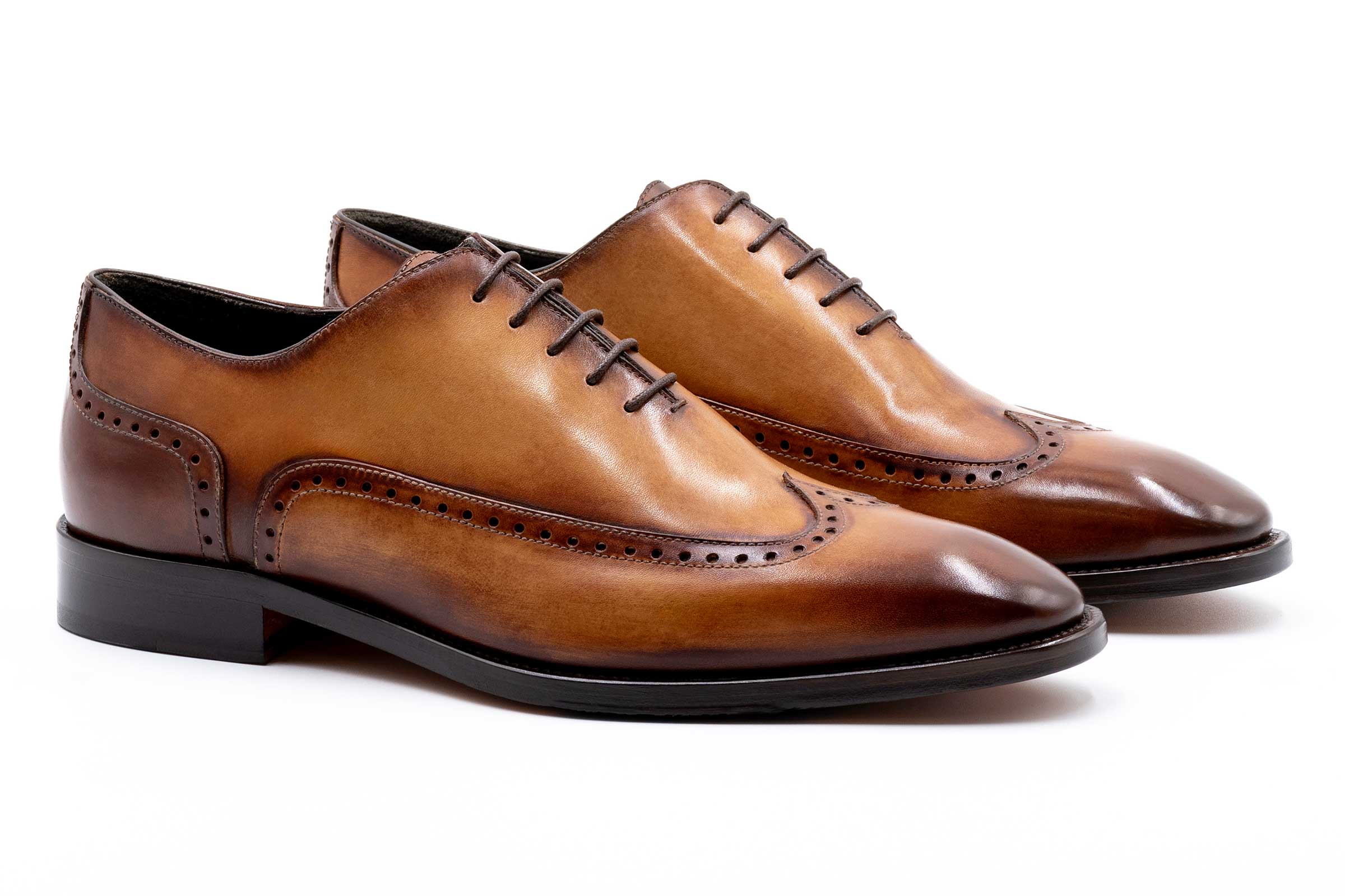 Campagna Italian Calf Leather Wingtip Campagna Italian Calf Leather Wingtip