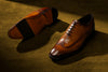 Campagna Italian Calf Leather Wingtip - Bionda