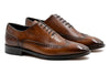 Campagna Italian Calf Leather Wingtip - Cuoio
