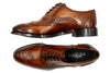 Campagna Italian Calf Leather Wingtip - Whiskey