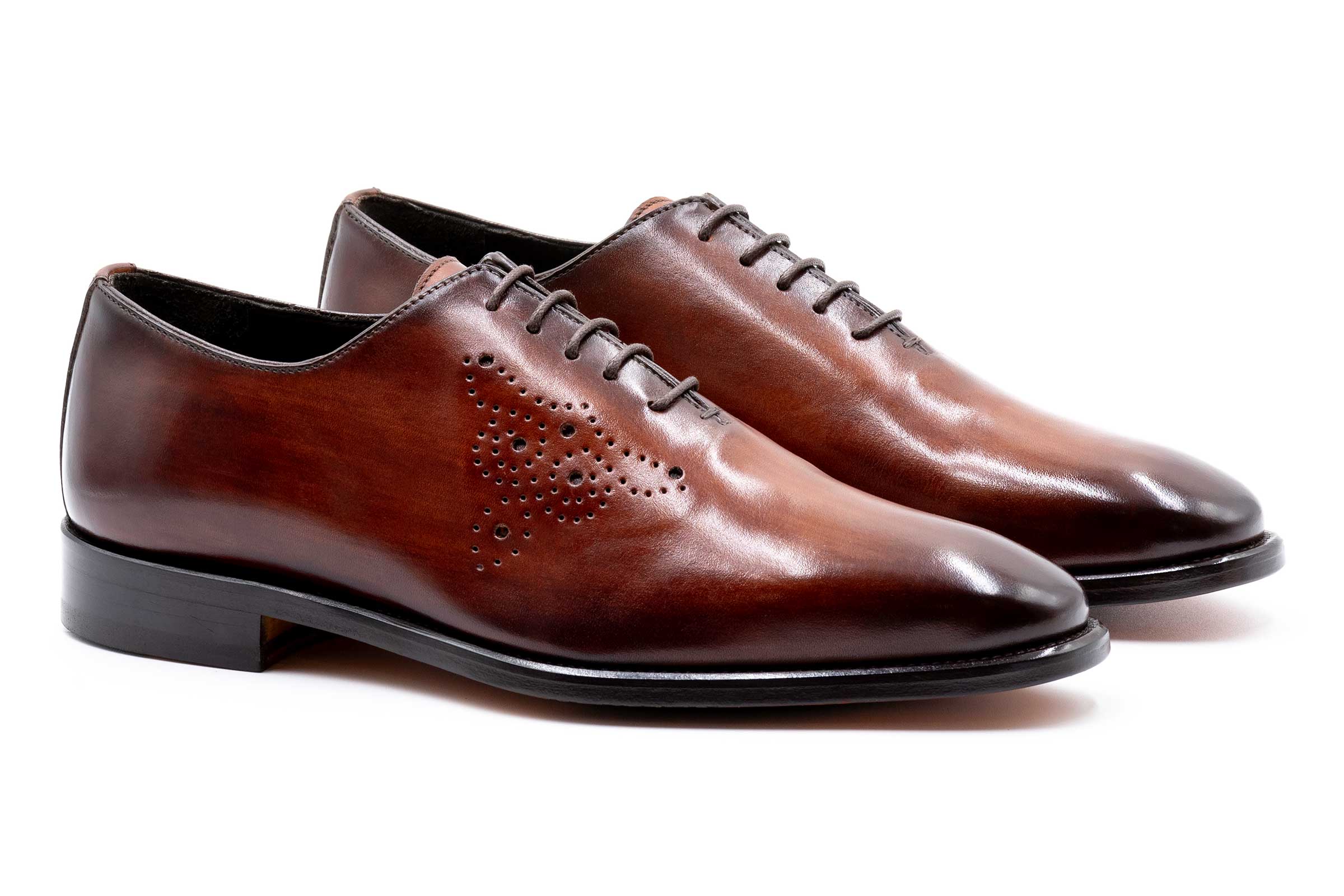italian leather dress shoes 10.0 - Campagna Italian Calf Leather Medallion