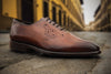 Campagna Italian Calf Leather Medallion - Cuoio