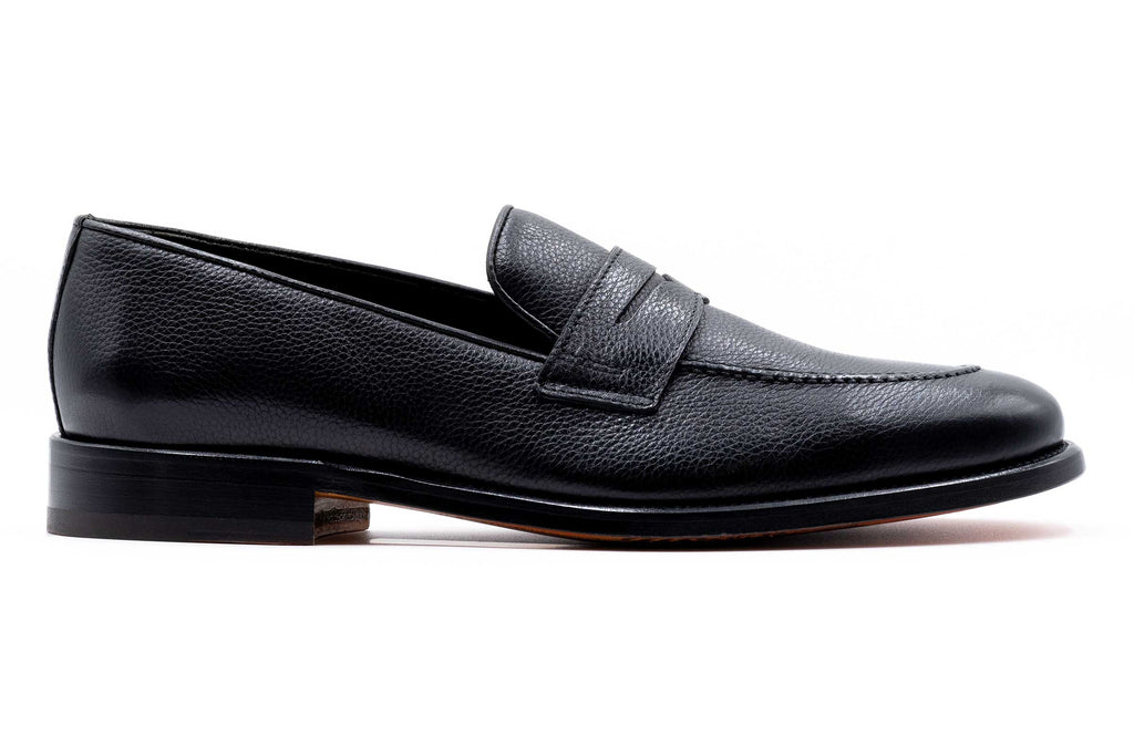 Napoli Penny Italian Calf Leather - Nero