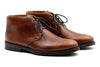 Old Row Oiled Saddle Leather Chukka Boots - Cigar