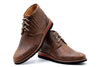 Blue Ridge Crocodile Grain Chukka Boots - Burnt Pecan