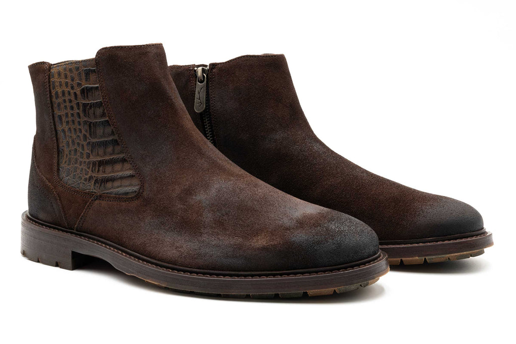 McKinley Suede Boots - Espresso