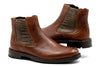 McKinley Oiled Saddle Leather Boot -  Havana