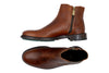 McKinley Oiled Saddle Leather Boot -  Havana