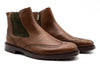 McKinley Water Buffalo Wingtip Boots - Oak