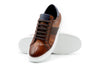 Positano Italian Saddle Sneakers - Whiskey