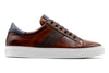 Positano Italian Saddle Sneakers - Whiskey
