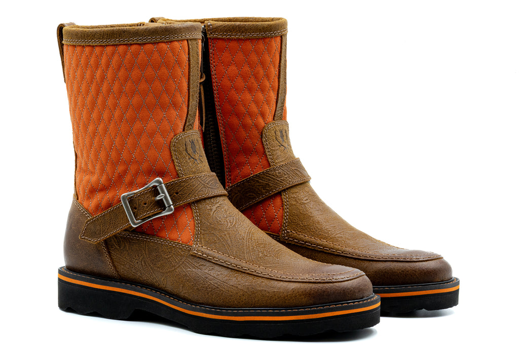 Llewellin Water Buffalo Pro Guide Boots - Burnt Cedar