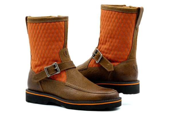 Llewellin Water Buffalo Pro Guide Boots - Burnt Cedar