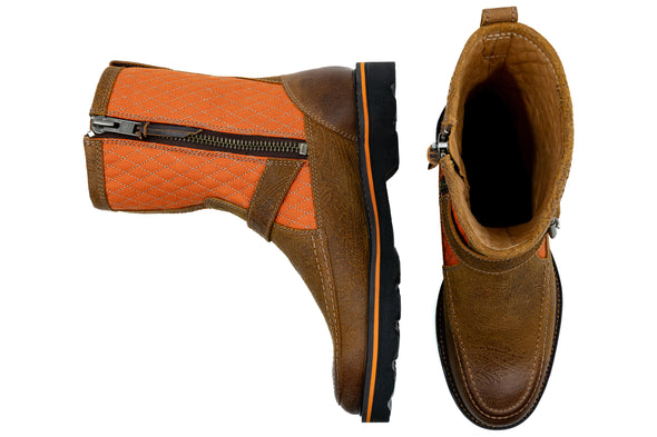 Llewellin Water Buffalo Pro Guide Boots - Burnt Cedar