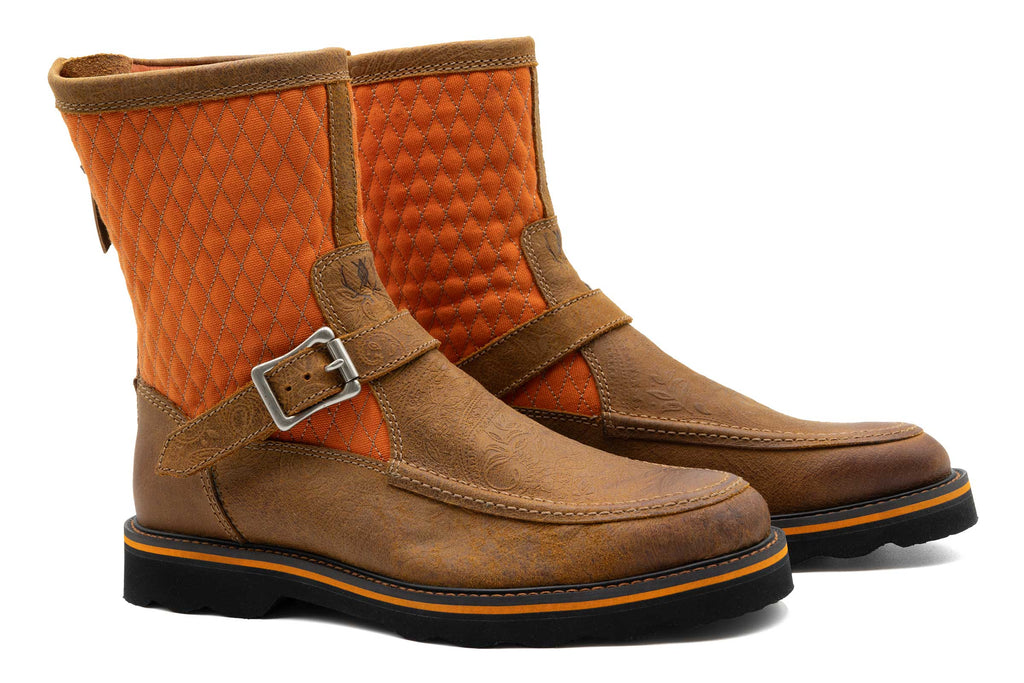 Llewellin Water Buffalo Pro Guide Boots - Burnt Cedar