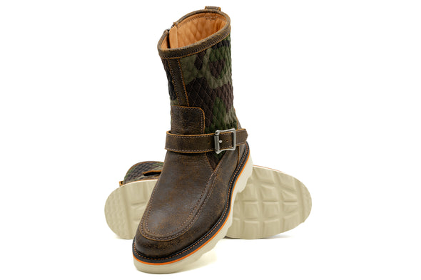 Llewellin Water Buffalo Pro Guide Boots - Old Wood