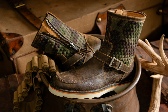 Llewellin Water Buffalo Pro Guide Boots - Old Wood