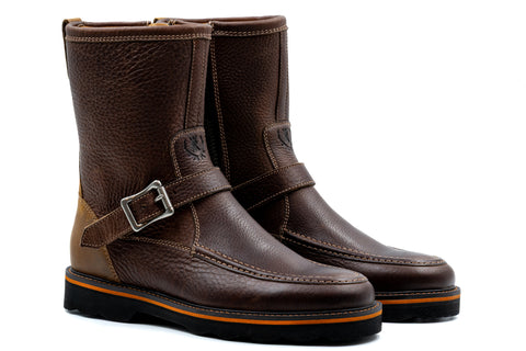 靴 Buffalo Bobs archive harness ring boots Llewellin American Bison Pro Guide Boots - Chestnut | Martin Dingman