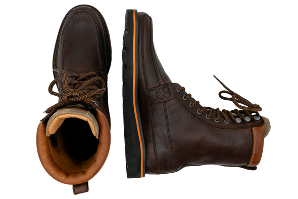Laverack Oiled Saddle Leather Field Boots - Walnut