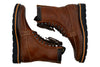 Laverack Oiled Saddle Leather Field Boots - Chestnut