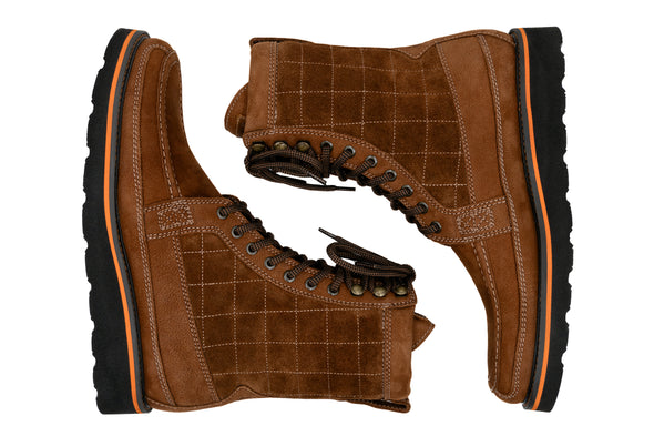 Laverack African Kudu Leather Field Boots - Snuff