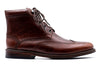 Old Row Oiled Saddle Leather Wingtip Boots - Cigar